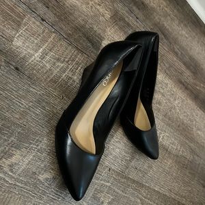 Franco Sarto black heels